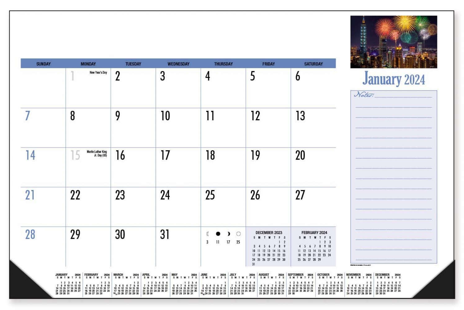 Calendrier de table permanent créatif manuel acrylique calendrier de bureau  anneaux date enregistrement fait main calendrier de bureau avec base en